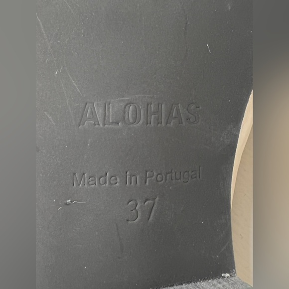 ALOHAS Rosalind Cream Leather Ballet Flats | 37 - Picture 11 of 12